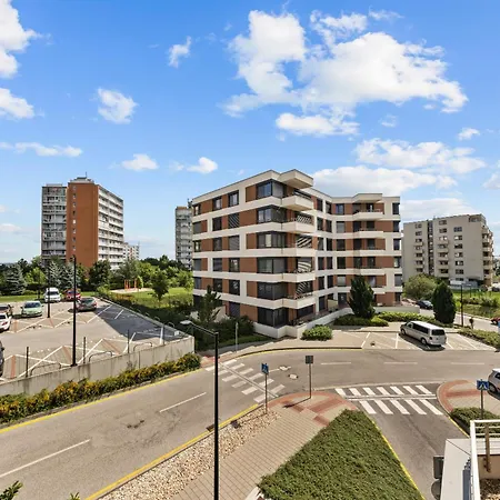 Air-conditioned, 2 With Balcony, New Building Raca Apartment Bratislava